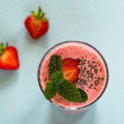 strawberry smoothie, Essential Fitness