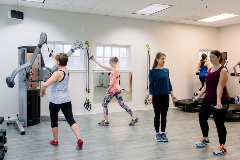 Workout at Essential Fitness